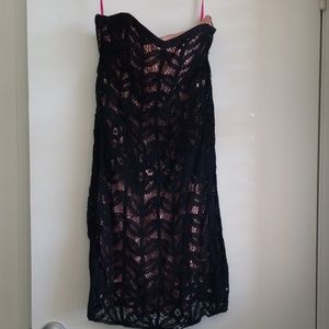 Betsey Johnson Strapless Dress